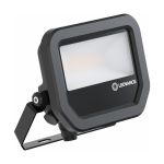 Ledvance Led-Scheinwerfer Aluminium Schwarz 8W 1200lm 100D - 865 Tageslichtweiß | IP66 - Symmetrisch