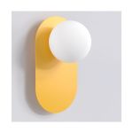 Emibig Wand und Deckenleuchte Viva Stahl Orange | Geeignet für 1x G9 - Max 8W