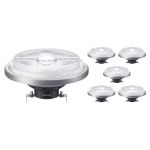 Mehrfachpackung 6x Philips MASTER LED Spot G53 AR111 10.8W 600lm 24D - 927 Extra Warmweiß | Höchste Farbwiedergabe - Dimmbar - Ersatz für 50W