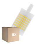 Mehrfachpackung 6x Osram LED Linear R7s Parathom 78mm Klar 12W 1521lm - 827 Extra Warmweiß | Dimmbar - Ersatz Für 100W