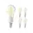 Mehrfachpackung 5x Calex Smart Kugelförmig LED Glühbirne E14 4,5W 450lm 1800-3000K CCT Fadenlampe | Tuya Wi-Fi