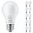 Mehrfachpackung 10x Philips Corepro LED Glühbirne E27 Birne Matt 7W 806lm - 827 Extra Warmweiß | Ersatz für 60W