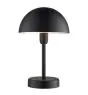 Nordlux Tischlampe Ellen Akku Aluminium Schwarz 2.8W 300lm - 830 Warmweiß | 3-Stufen Dimmbar