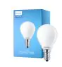 Philips Corepro LED Lustre E14 Kugel Matt 4.3W 470lm - 827 Extra Warmweiß | Ersatz für 40W