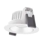 Ledvance LED-Spot Adjust Aluminium Weiß 8W 720lm 36D - 940 Kaltweiß | Ausschnitt 68mm - IP20 - Höchste Farbwiedergabe - Dimmbar