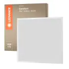 Ledvance LED Panel Comfort Aluminium Weiß 28W 3640lm - 840 Kaltweiß | 60x60cm - UGR < 19