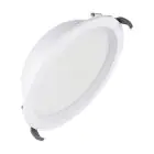 Ledvance LED Downlight Comfort Opal Aluminium Weiß 30W 3600lm 180D - 930-940 CCT | 215mm - Ausschnitt 200mm - IP44 - Höchste Farbwiedergabe - Zigbee Dimmbar 
