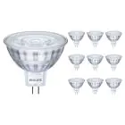 Mehrfachpackung 10x Philips Corepro LED Spot GU5.3 MR16 4.4W 390lm 36D - 840 Kaltweiß | Ersatz für 35W
