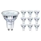 Mehrfachpackung 10x Philips Corepro LED Spot GU10 PAR16 4.9W 460lm 36D - 830 Warmweiß | Ersatz für 65W
