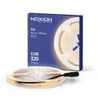 Noxion LED-Streifen Naga 5 Meter IP20 COB/320 24V 8W/m 930 /8mm/50mm + DC Kabel