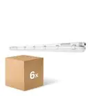 Mehrfachpackung 6x Ledvance LED Feuchtraumleuchte Feuchtigkeitsdicht 46W 6400lm - 840 Kaltweiß | 150cm