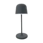 Eglo Tischlampe Mannera-S Aluminium Schwarz 1W 170lm - 825-830-840 CCT | IP54 - Touch Dimmbar - USB-C
