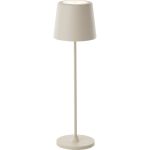 Brilliant Lampe De Chevet Kaami Métal Plastique Beige 2W 310lm - 830 Blanc Chaud | 100mm - IP44 - Extérieur - Dimmable 