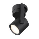SLV Oculus Mur et Plafonnier Aluminium Noir 11W 780lm - 920-930 Dim To Warm | Meilleur Rendu Des Couleurs - Dimmable 