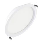 Ledvance Downlight LED Comfort Opale Aluminium Blanc 42W 5000lm 180D - 930-940 CCT | 265mm - Diamètre 250mm - IP44 - Meilleur Rendu Des Couleurs - Zigbee Dimmable 