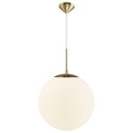 Nordlux Grant Suspension Luminaire Verre Dorée | Convient pour E27