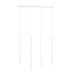Emibig Suspension Luminaire Selter Acier Blanc | Convient pour 4x G9 - Max 8W
