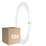 Lot 10x Osram Tube LED T9 Circulaire (EM/Direct 230V) 18.3W 2000lm - 830 Blanc Chaud | Équivalent 32W