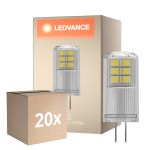 Lot 20x Ledvance Performance LED Capsule Claire G4 2.2W 300lm - 827 Blanc Très Chaud | Équivalent 28W