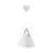 DFTP by Nordlux Suspension Luminaire Strap 36 Blanc - Métal | E27 Max 40W