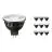 Lot 10x Philips Master LED Spot GU5.3 MR16 6.7W 440lm 36D - 930 Blanc Chaud | Meilleur rendu des couleurs - Dimmable - Équivalent 35W