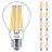 Lot 10x Philips Corepro LED Ampoule E27 Poire Claire 17W 2452lm - 827 Blanc Très Chaud | Équivalent 150W