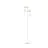 Eglo Lampadaires Salon Townshend Acier Blanc Bois | IP20 - Convient pour 2x E27 