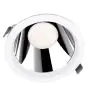 Ledvance Downlight LED Comfort Opale Aluminium 18W/15W/12W 2160lm/1800lm/1440lm 95D - 930-940 CCT | Diamètre 200mm - IP44 - Meilleur Rendu Des Couleurs - Dali Dimmable
