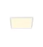 Nordlux LED Plafonnier Oja 29 Carré Blanc 14.5W 1600lm - 830-840 CCT | 3 Niveaux De Gradation Dimmable 