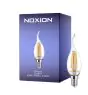 Noxion Lucent LED E14 Flamme Bougie Filament Claire 4.5W 470lm - 827 Blanc Très Chaud | Dimmable - Équivalent 40W