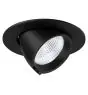 Noxion Spot LED Forza V2 Aluminium Noir 28W 3300lm 36D - 930-940-957 CCT | 160mm - Diamètre 145mm - Meilleur Rendu Des Couleurs
