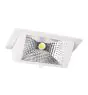 Downlight LED Wallwasher Wally Moyen Blanc 27W 3850lm 78x100D - 840 Blanc Froid - 238x145mm
