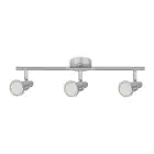 Ledvance Spot LED GU10 Aluminium 3x 3W - 827 Blanc Très Chaud 