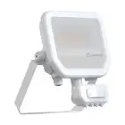 Ledvance Projecteur LED Aluminium Blanc 17W 2400lm 100D - 840 Blanc Froid | IP65 - Détecteur De Mouvement Et De Lumière - Symétrique