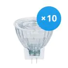 Lot 10x Ledvance Performance Spot LED Réflecteur GU4 MR11 4.2W 345lm 36D - 827 Blanc Très Chaud | Équivalent 35W