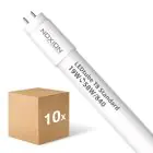 Lot 10x Noxion Tube LED T8 Avant (EM/Direct 230V) Standard Output 19W 2300lm - 840 Blanc Froid | 150cm - Équivalent 58W