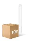 Lot 10x Ledvance Dulux-L LED 12W - 840 Blanc Froid | 4-Pins - Équivalent 24W