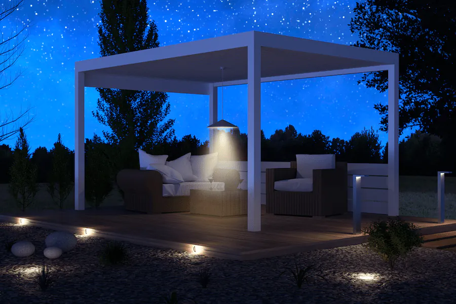 eclairage led pour terrasse