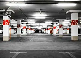 eclairage parking souterrain